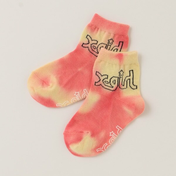 タイダイロゴミドルソックス