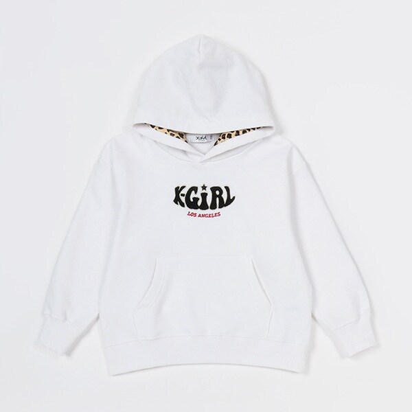 【別注】フードレオパード柄パーカ