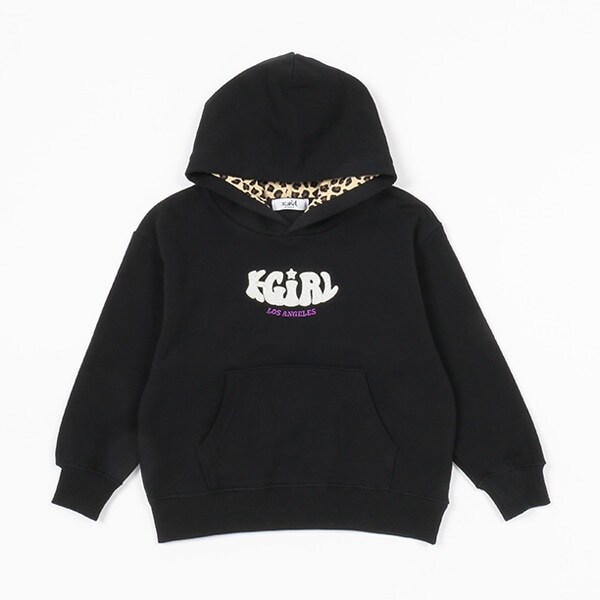 【別注】フードレオパード柄パーカ