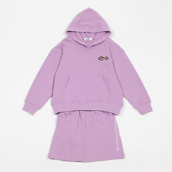 プルパーカ＋スカートSET
