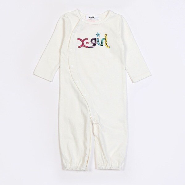 アニマルロゴカバーオール