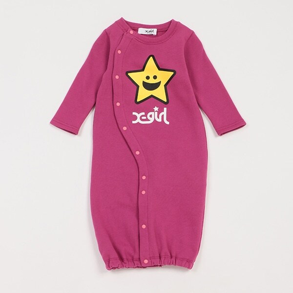 キラッキーモチーフカバーオール