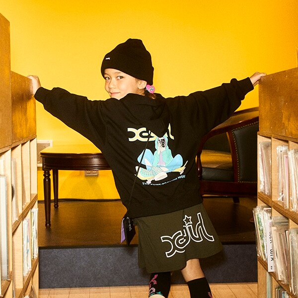 ストリートガールパーカ