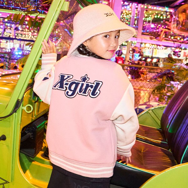 ロゴ刺しゅうスタジャン