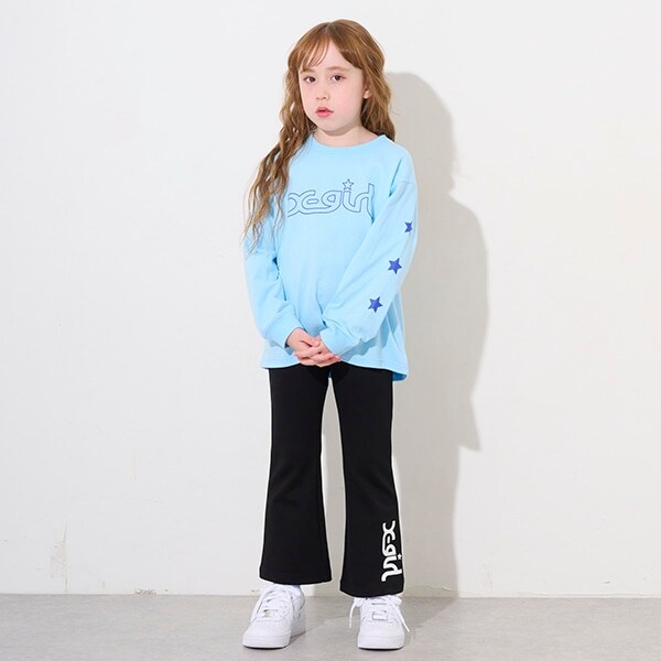 ウエストロゴフレアレギンス