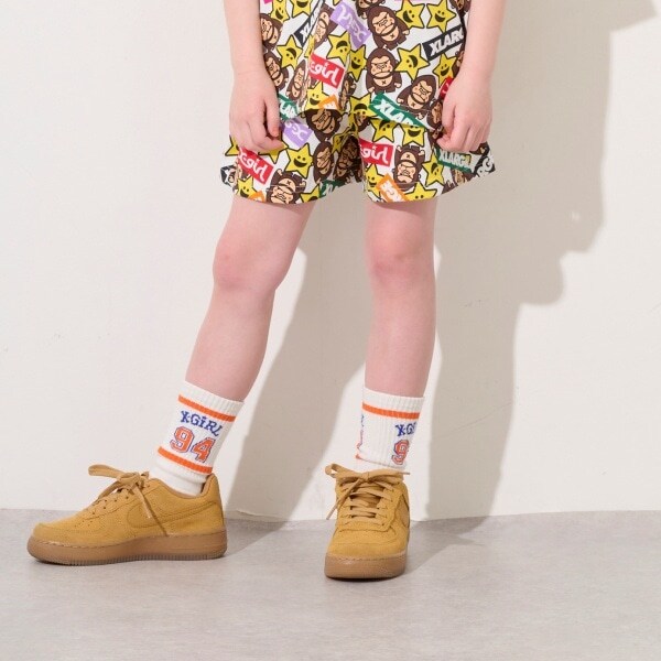 キラッキー&ファニーゴリラ総柄ショートパンツ