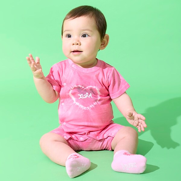 ハートタイダイショートオール