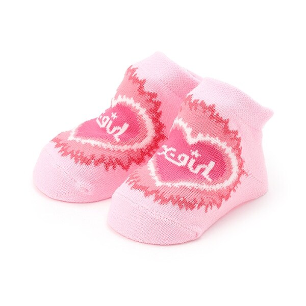 タイダイハートベビーソックス