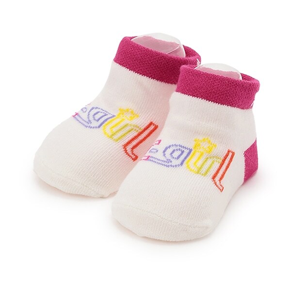 カラフルロゴベビーソックス
