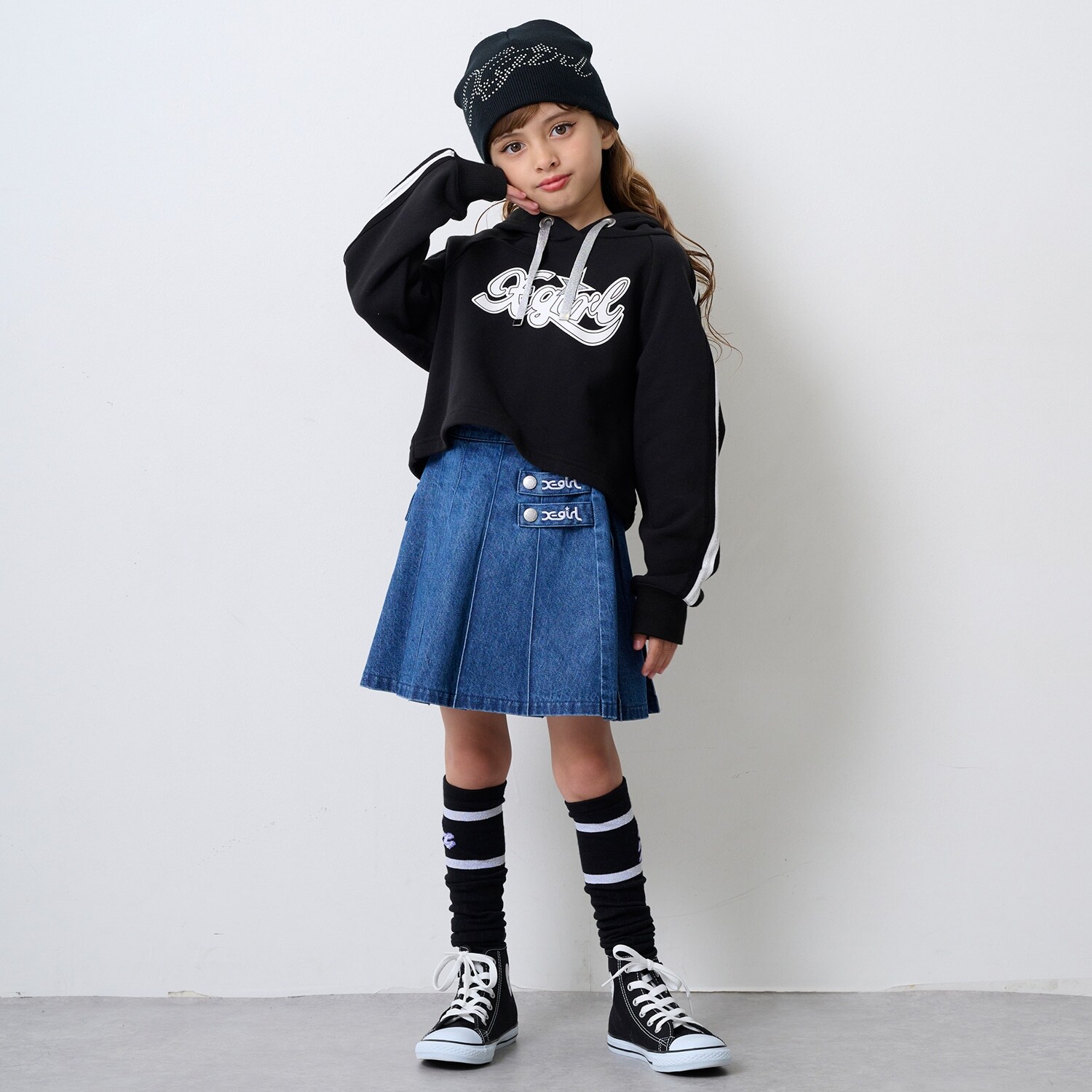 【TBSドラマ フェイクマミー 着用アイテム】カーゴプリーツスカート