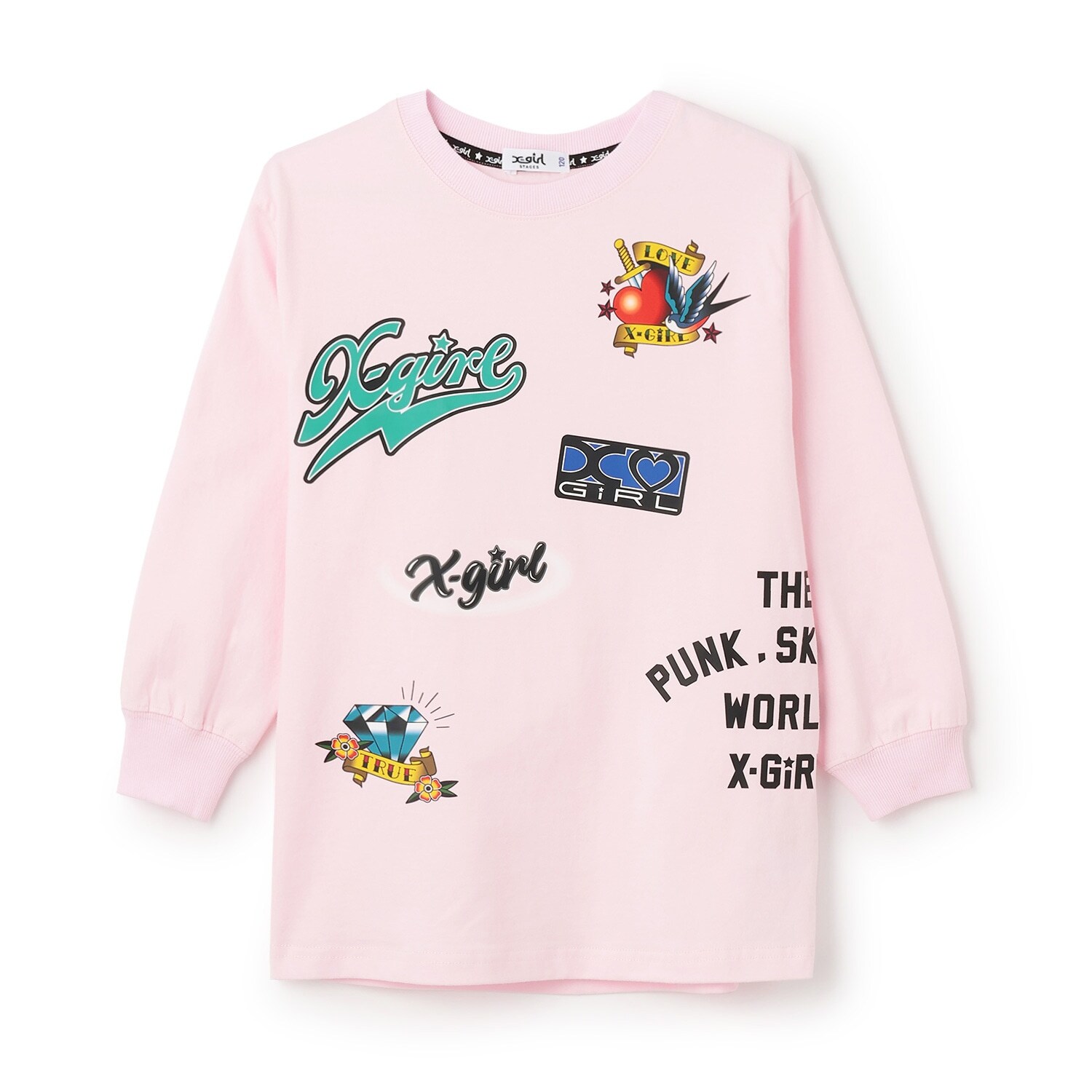 【TBSドラマ フェイクマミー 着用アイテム】MIXロゴ長袖Tシャツ