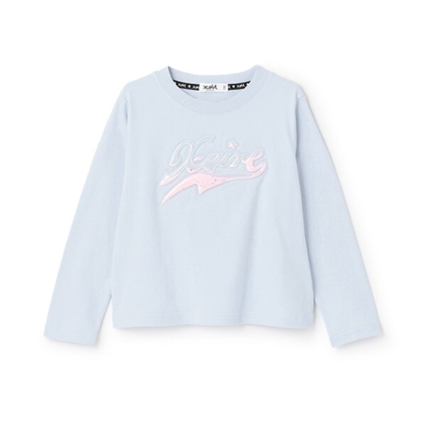 【TBSドラマ フェイクマミー 着用アイテム】PVCロゴ長袖Tシャツ