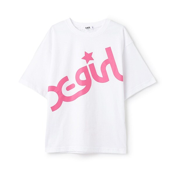 【TBSドラマ フェイクマミー 着用アイテム】ビッグロゴ半袖Tシャツ