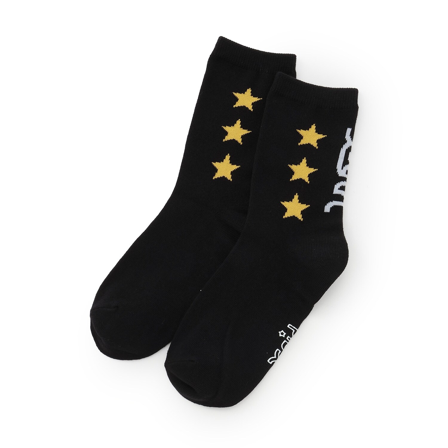 スターモチーフクルーソックス