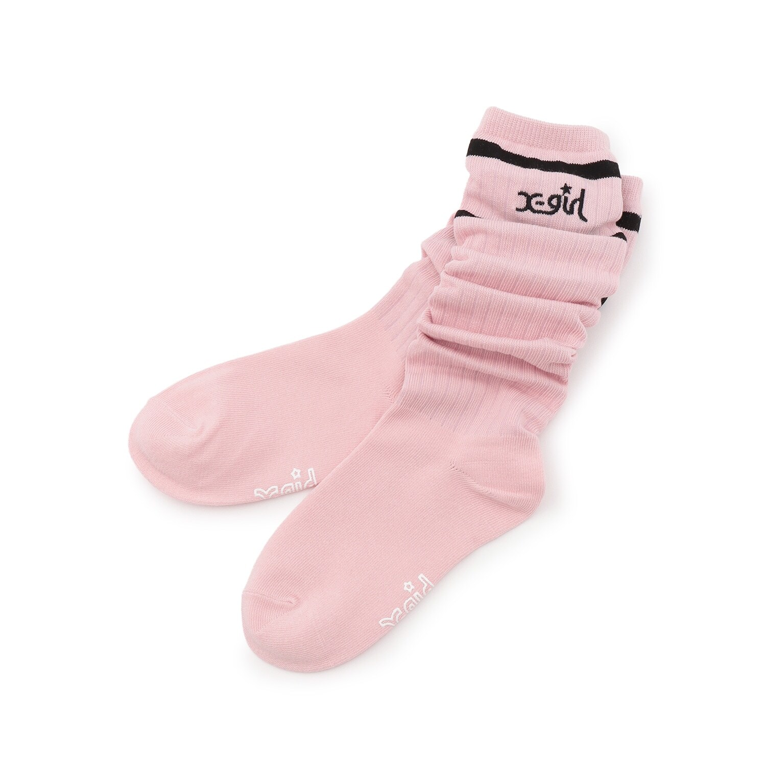 ラインロゴルーズソックス