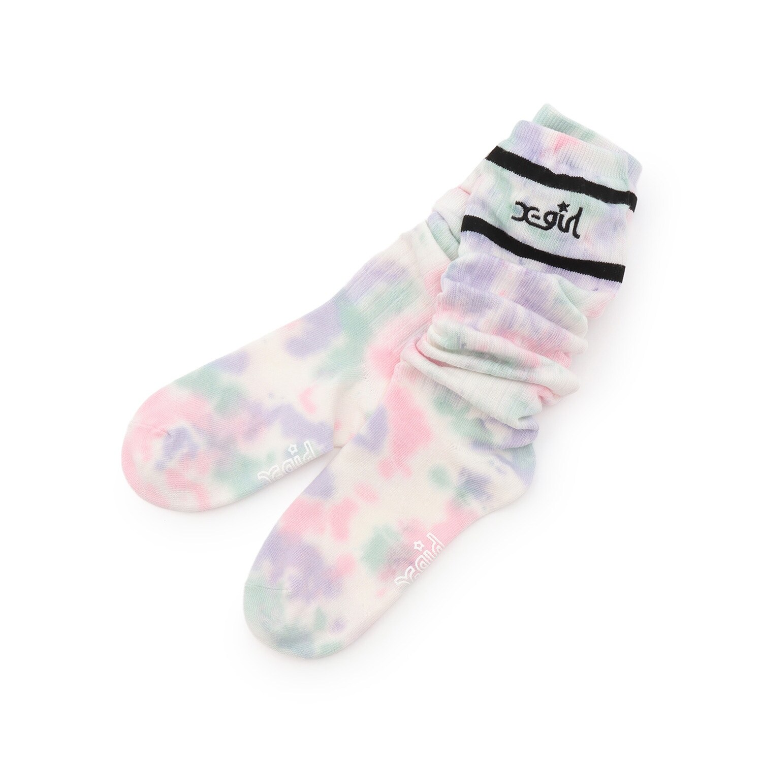 ラインロゴタイダイルーズソックス