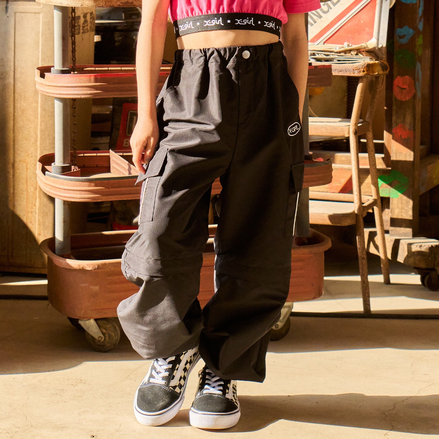 2WAY カーゴパンツ