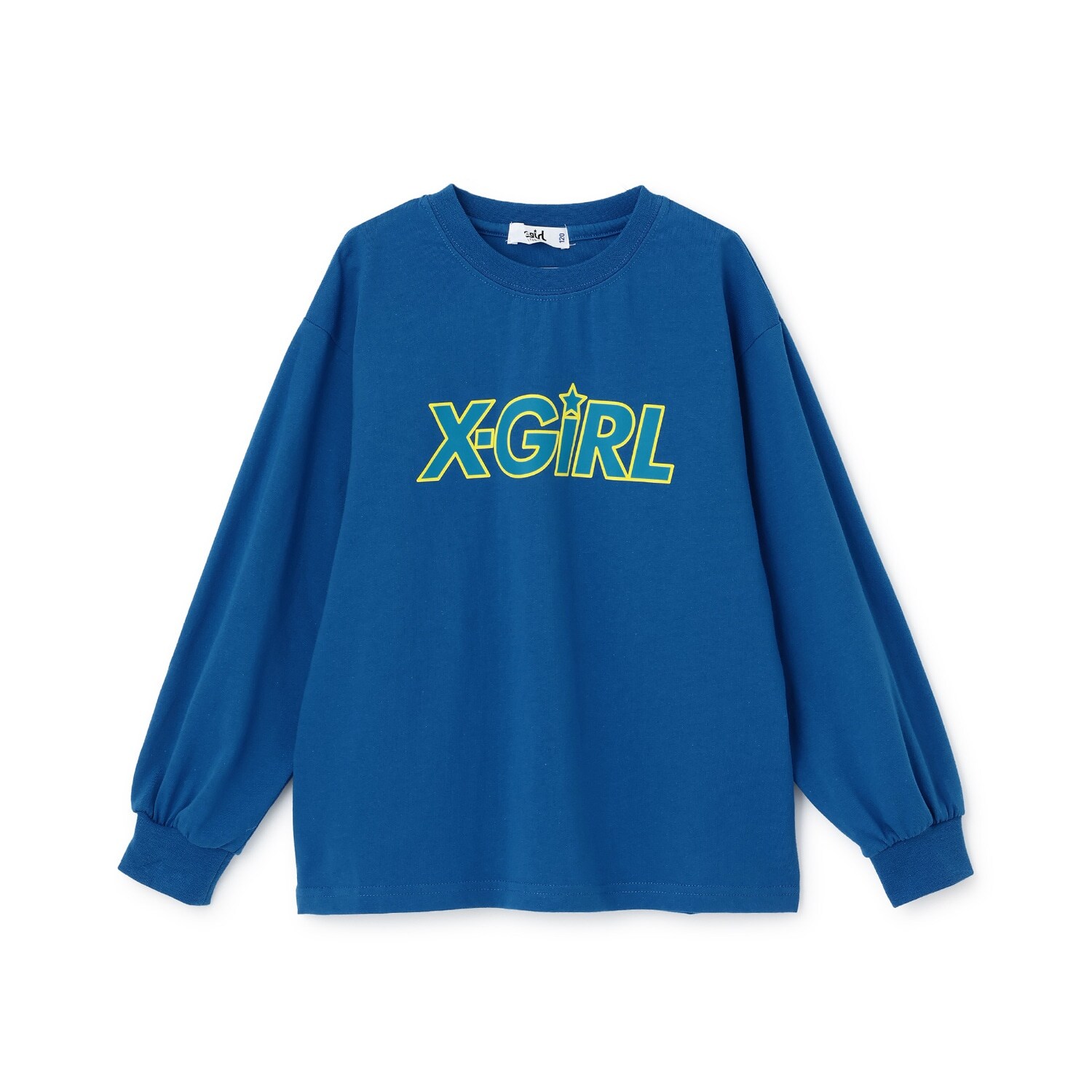 X-girlロゴ長袖Tシャツ