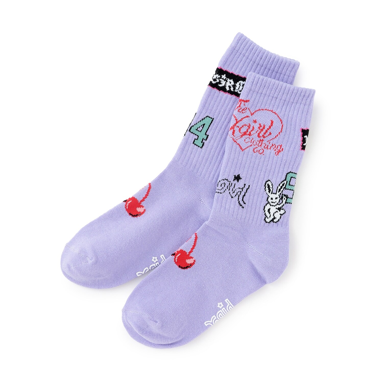 MIXロゴ クルーリブソックス