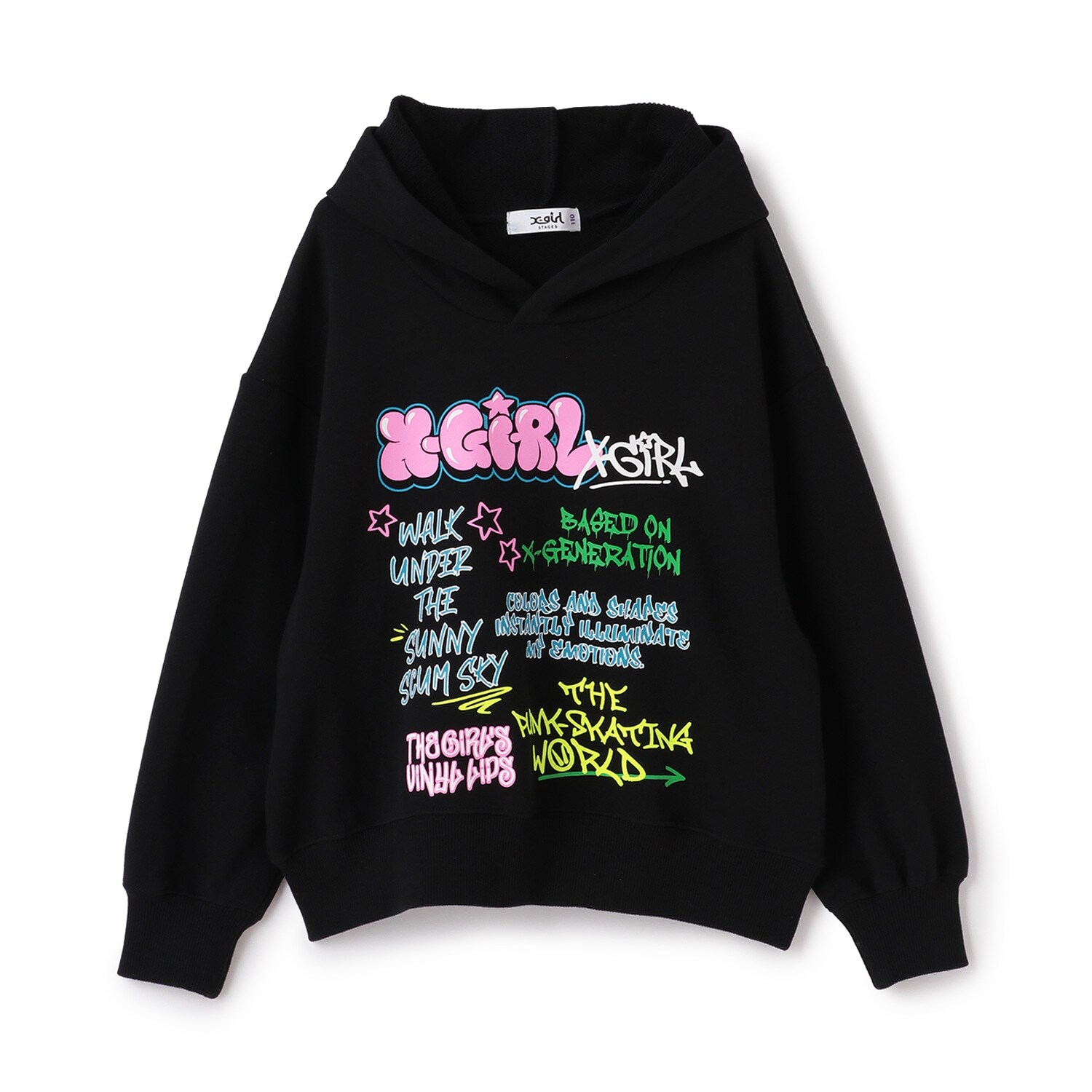 【人気商品再入荷】【直営店で取り扱い無し】落書きグラフィティパーカ