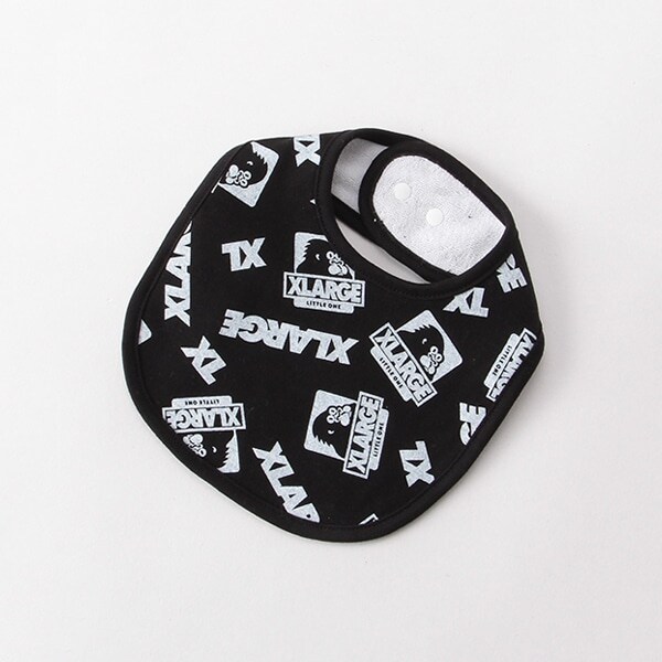 裏パイル ランダムロゴ総柄スタイ