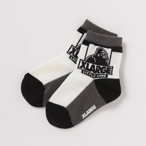 サイドOGゴリラ配色クルーソックス