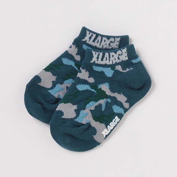 迷彩柄スニーカーインソックス