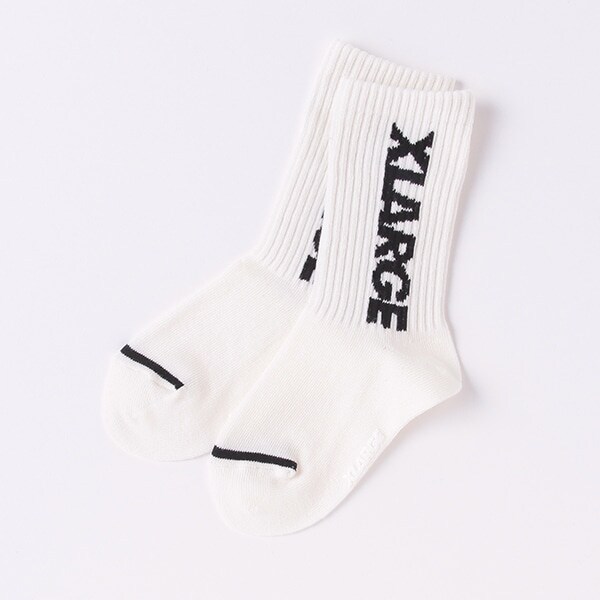 ロゴクルーソックス【日本製】