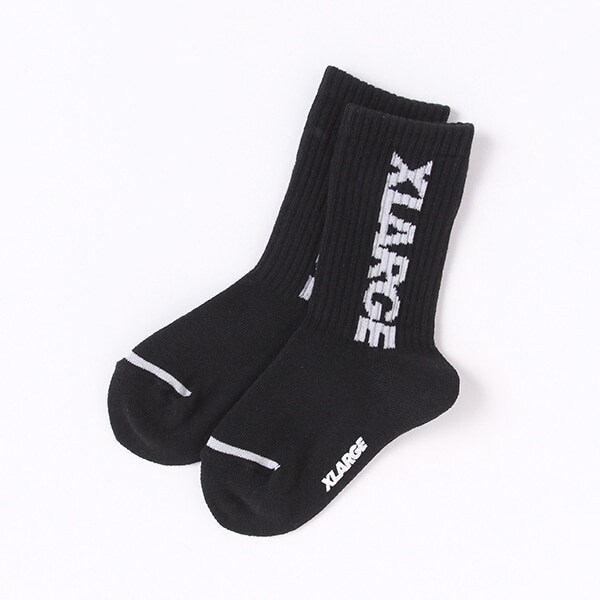 ロゴクルーソックス【日本製】