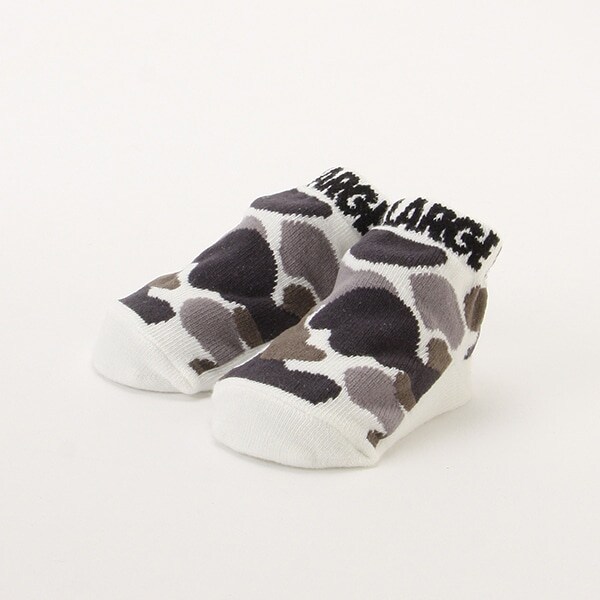 迷彩柄ベビーソックス【日本製】