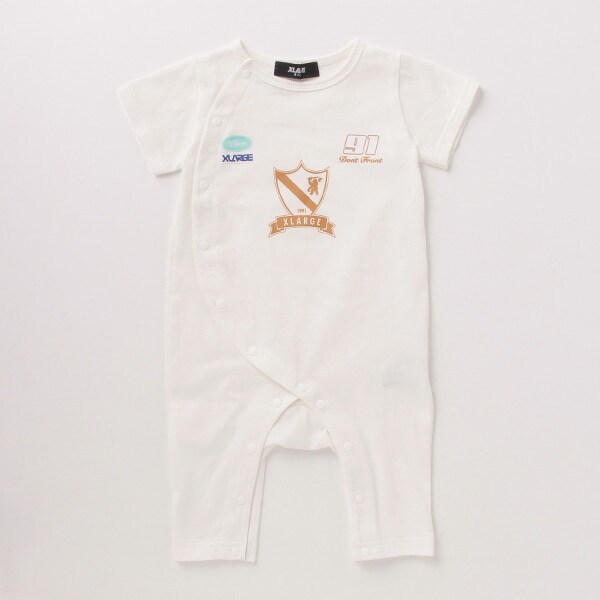 チームナンバー半袖カバーオール