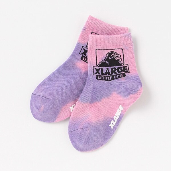 タイダイガラショートソックス【日本製】