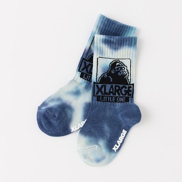 タイダイクルーソックス【日本製】