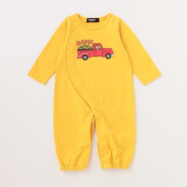 バナナファニーゴリラ長袖カバーオール