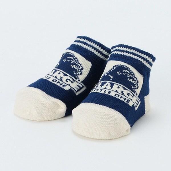 配色ゴリラベビーソックス【日本製】