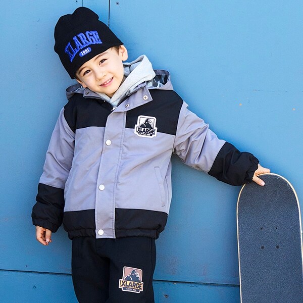 2トーン中綿ジャケット