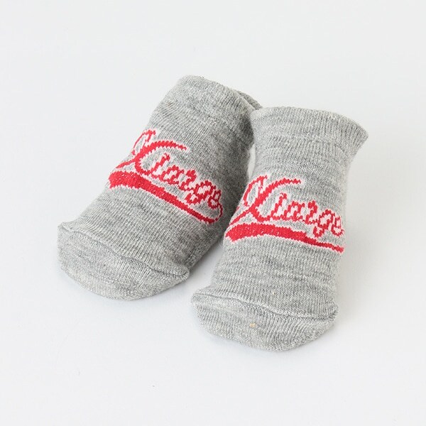 ベースボールロゴベビーソックス