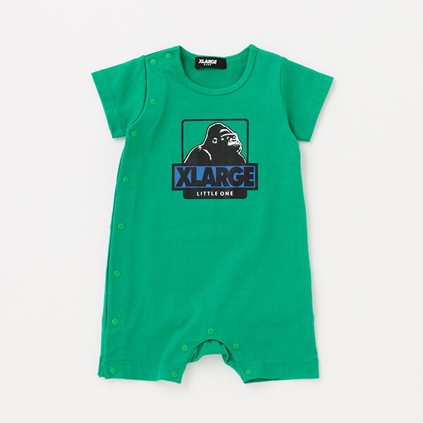 ボックスOGゴリラ半袖カバーオール