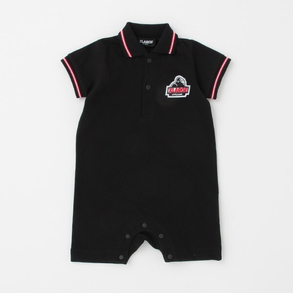 半袖ポロカバーオール