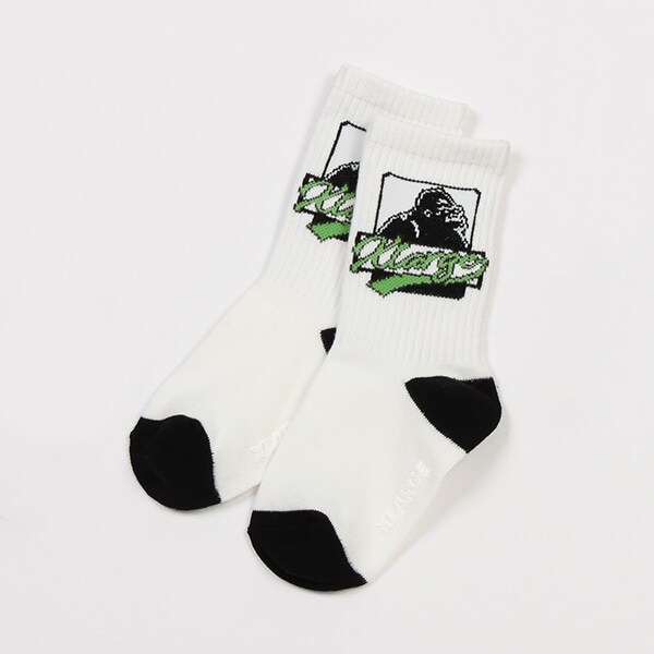 ボックスゴリラクルーソックス