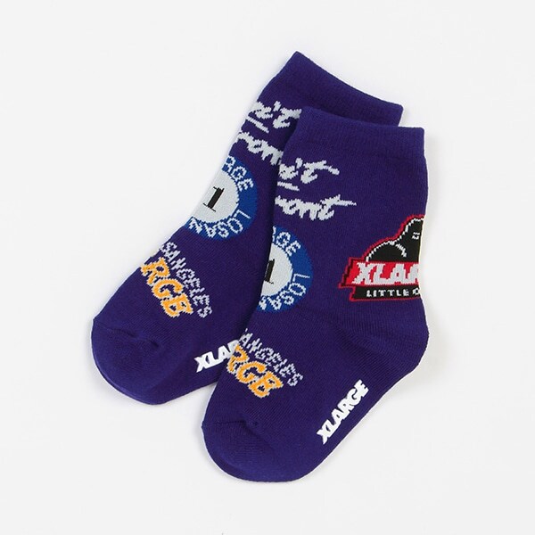 MIXロゴクルーソックス