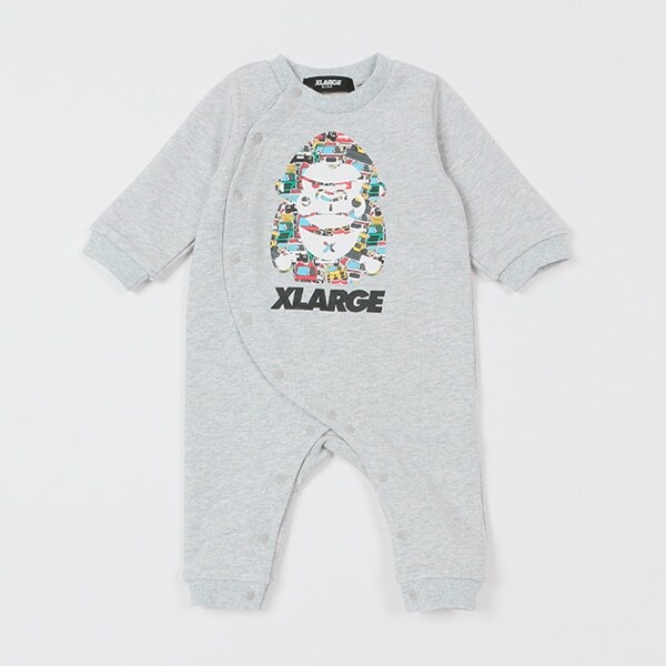 乗り物×ファニーゴリラカバーオール