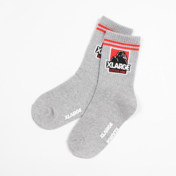 ラインゴリラクルーソックス