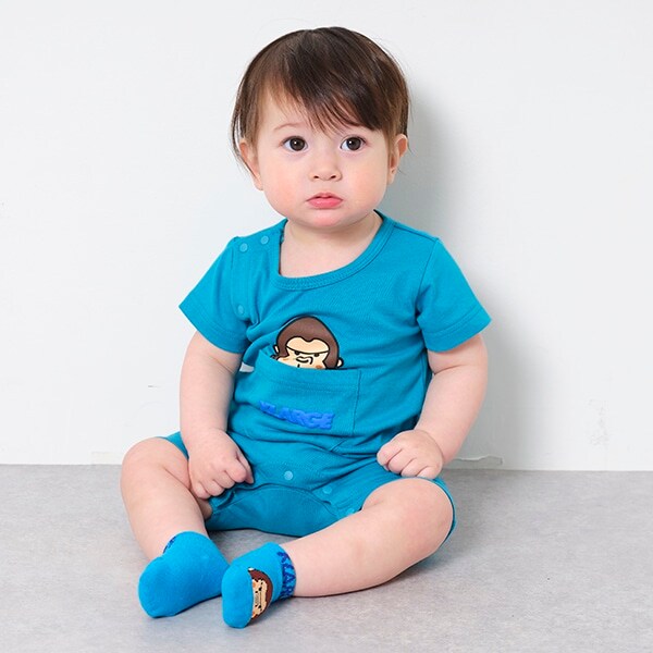 ファニーゴリラポケットカバーオール