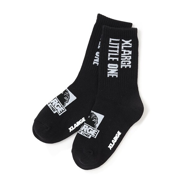 バーチカルロゴクルーソックス