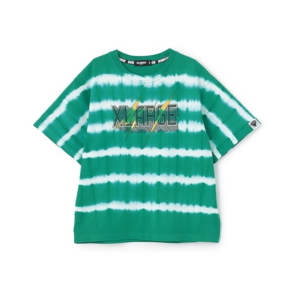 ボーダータイダイ半袖Tシャツ