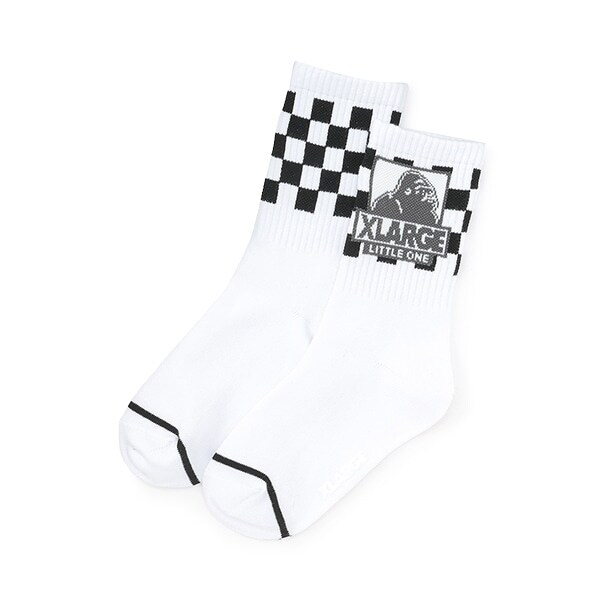 OGゴリラチェッカークルーソックス