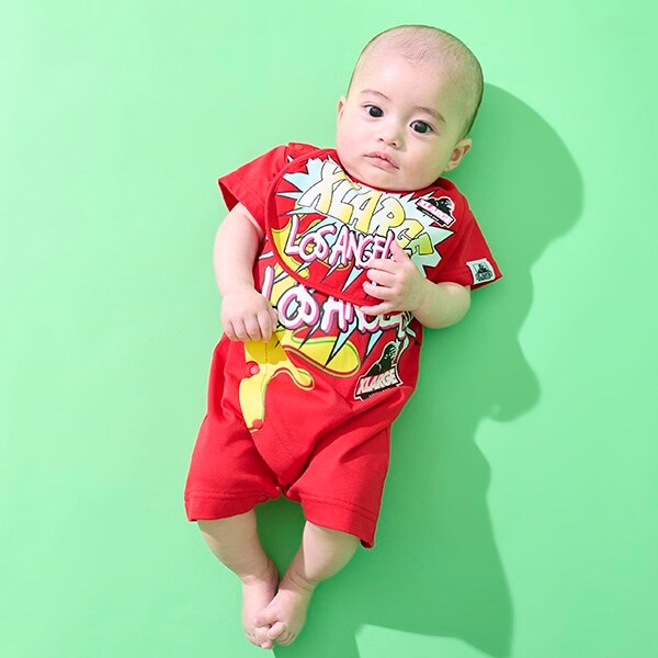 ポップアートショートオール