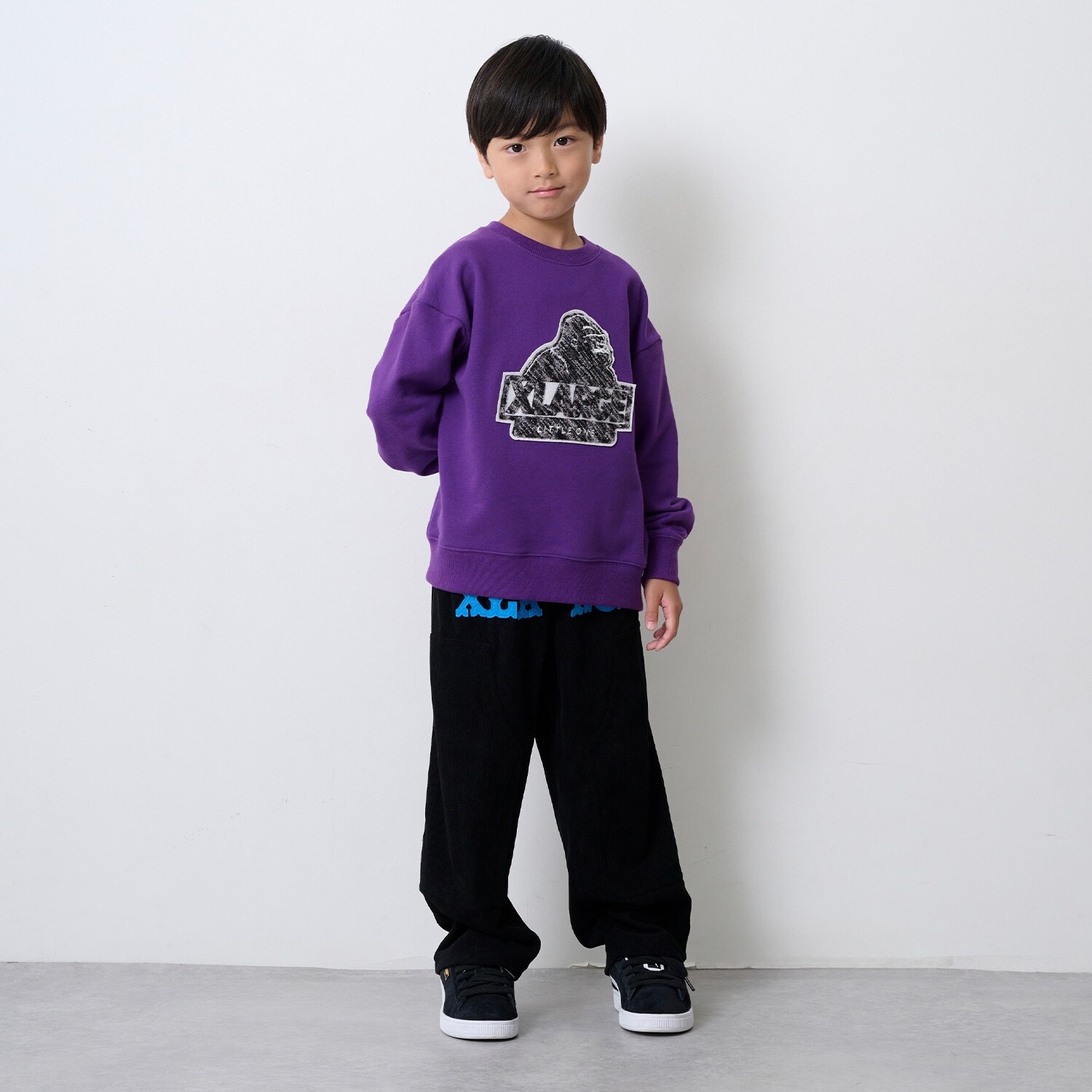 ロゴカットコールカーゴパンツ