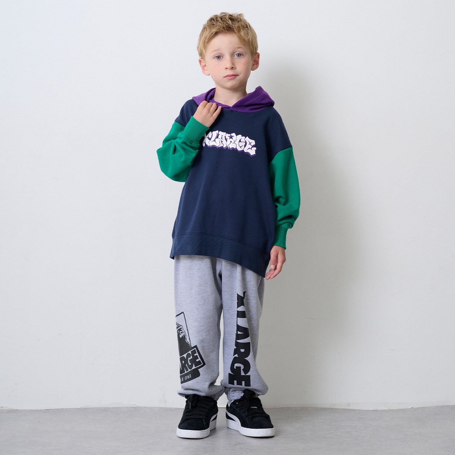 ビッグOG&ロゴスウェットパンツ